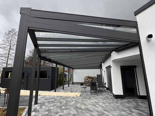 Verbindliche Festpreisplanung für Aluminium-Terrassendächer